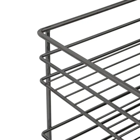 Emuca Auszugswagen Titane mit Unterfederung und sanfter Schließung, Modul 300mm, Stahl, Anthrazitgrau