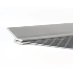 Emuca Bodenschutz für Küchenmöbel, 16mm Plattenstärke, Modul 600mm, 568x580mm, Kunststoff und Aluminium, Aluminium Natur