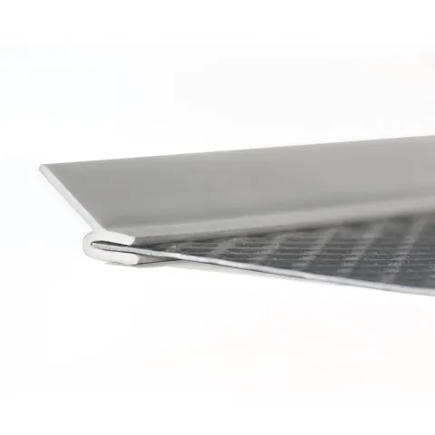 Emuca Bodenschutz für Küchenmöbel, 16mm Plattenstärke, Modul 900mm, 868x580mm, Kunststoff und Aluminium, Aluminium Natur