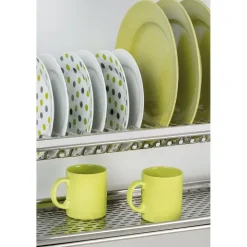 Emuca Geschirrabtropfer für Hochschränke, Modul 600mm, Edelstahl