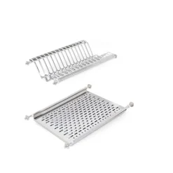 Emuca Geschirrabtropfer für Hochschränke, Modul 450mm, Edelstahl