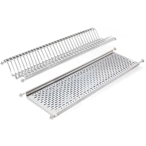 Emuca Geschirrabtropfer für Hochschränke, Modul 900mm, Edelstahl