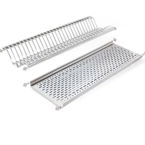 Emuca Geschirrabtropfer für Hochschränke, Modul 800mm, Edelstahl