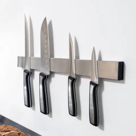 Emuca Magnetleiste für Küchenmesser, Edelstahl