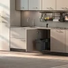 Emuca Recycle Recyclingbehälter für Küche, 1x20 Liter, Bodenbefestigung und Handauszug, Kunststoff anthrazitgrau