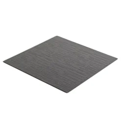 Emuca Rutschschutzmatte für Schubladen, Net, Länge 20m x 480mm, Kunststoff, Anthrazitgrau