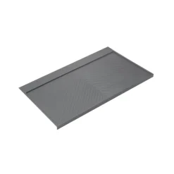 Emuca Schutz für Böden von Küchenmöbeln Modell Sink, M100, 967x580mm, Brettstärke 16mm, schneidbar, Kunststoff, Anthrazitgrau