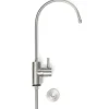 Entnahmehahn für Wasserfilter, Osmoseanlage aus hochwertigem, gebürstetem Edelstahl.