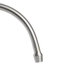 Entnahmehahn für Wasserfilter, Osmoseanlage aus hochwertigem, gebürstetem Edelstahl.