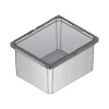 Envi Free Mülleimer 18 Liter 382 x 315 x 216 mm Abfallbehälter Kunststoff Anthrazit Küche