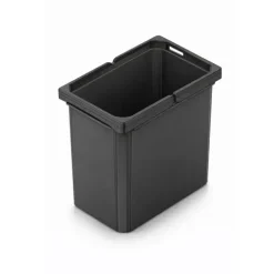 Envi Free Mülleimer 22 Liter 382 x 230 x 326 mm Abfallbehälter Kunststoff Anthrazit Küche