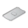 Envi Free Deckel 382 x 230 mm 20853 Mülleimerdeckel Kunststoff Telegrau für Küche