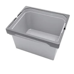 Envi Free Eimer mit Bio-Deckel 20370 Grau 4 Liter 230 x 230 x 141 mm