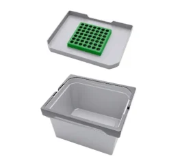 Envi Free Eimer mit Bio-Deckel 20370 Grau 4 Liter 230 x 230 x 141 mm