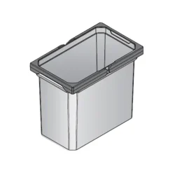 Envi Free Mülleimer 20808 Anthrazit 9 Liter 183 x 302 x 256 mm