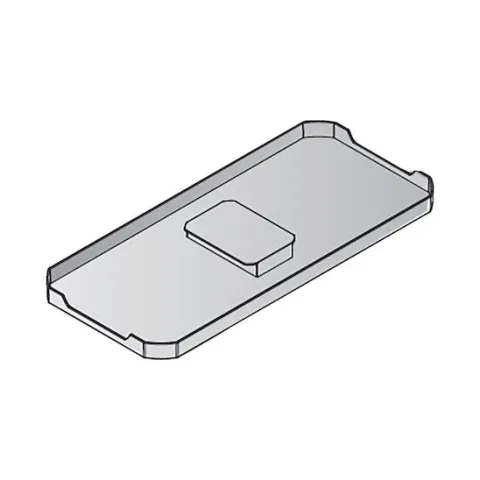 Envi Free Mülleimerdeckel 382 x 183 mm 20844 Standarddeckel Kunststoff Anthrazit für Küche