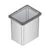 Envi Free Mülleimer 15,5 Liter 302 x 230 x 326 mm Abfallbehälter Kunststoff Anthrazit Küche