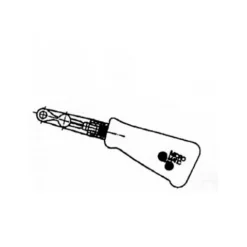 ERGO Handgriff schwarz, mit Logo, für Keg - Verschluss (Hiwi und Micro Matic)