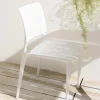 4er-Set Terrassenstühle aus Kunststoff 79 x 42 x 55 cm - Oviala