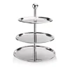 Etagere 3 stufig, Chromnickelstahl