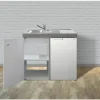 Fachboden 40cm Metall weiß