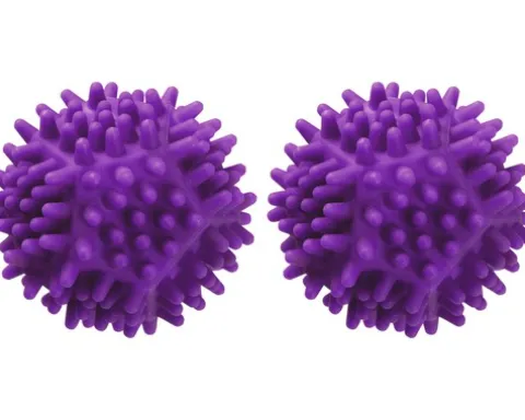 FACKELMANN Trocknerkugel Fluffy 2 Stück Berry 65 mm