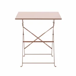 Faltbarer Bistrot-Gartentisch 60 x 60 x 71 cm - Oviala