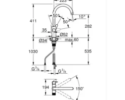 Filter GROHE Blue Magnesium + Zink 30592000