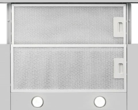 Flachschirmhaube Amica FH 662 100 E BxT 60 x 29,8 cm silber