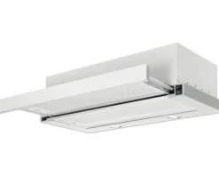 Flachschirmhaube Amica FH 662 100 E BxT 60 x 29,8 cm silber