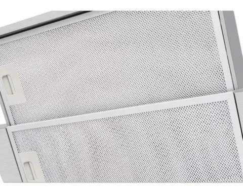 Flachschirmhaube Amica FH 662 100 E BxT 60 x 29,8 cm silber