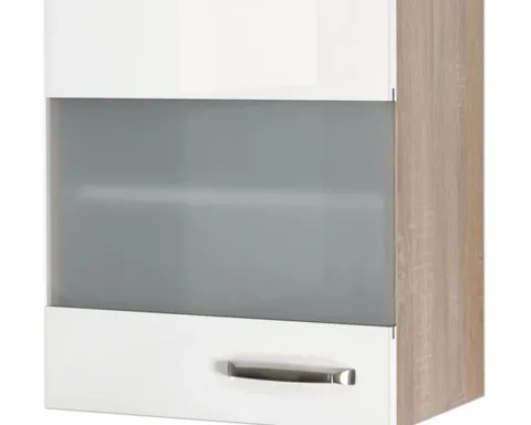 Flex Well Küchenzeile ohne Geräte Valero 280 cm weiß hochglanz zerlegt Variante reversibel 00009218