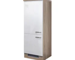 Flex Well Küchenzeile ohne Geräte Valero 280 cm weiß hochglanz zerlegt Variante reversibel 00009218