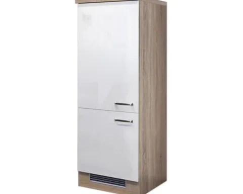 Flex Well Küchenzeile ohne Geräte Valero 280 cm weiß hochglanz zerlegt Variante reversibel 00009218