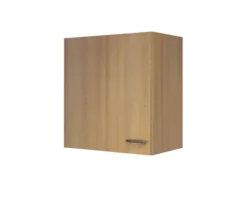 Flex Well Küchenzeile ohne Geräte Nano 270 cm buche matt zerlegt Variante reversibel 00010011