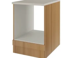 Flex Well Küchenzeile ohne Geräte Nano 270 cm buche matt zerlegt Variante reversibel 00010011