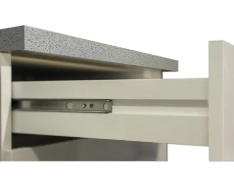 Flex Well Küchenzeile ohne Geräte Wito 300 cm weiß matt zerlegt Variante reversibel 00010034