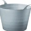Flexibler Gartenkorb Mehrzweckkorb Wäschekorb Kunststoff 30l blau wasserdicht