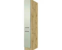 Flex Well Apothekerschrank Cara BxTxH 30 x 57 x 200 cm grün matt zerlegt 00012470