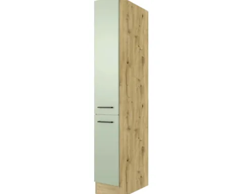 Flex Well Apothekerschrank Cara BxTxH 30 x 57 x 200 cm grün matt zerlegt 00012470