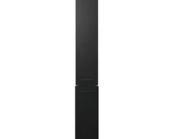 Flex Well Apothekerschrank Capri BxTxH 30 x 57 x 200 cm schwarz matt antifingerprint zerlegt 00012497