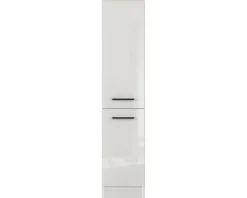 Flex Well Apothekerschrank Lund BxTxH 30 x 60 x 161 cm lichtgrau glänzend zerlegt 00012190