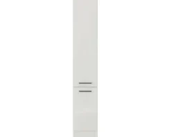 Flex Well Apothekerschrank Lund BxTxH 30 x 57 x 200 cm lichtgrau glänzend zerlegt 00012186