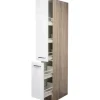 Flex Well Apothekerschrank Valero BxTxH 30 x 57 x 200 cm weiß hochglanz zerlegt 00007819