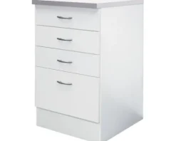 Flex Well Auszugunterschrank Wito BxTxH 50 x 60 x 85 cm weiß matt zerlegt 00006974