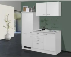 Flex Well Auszugunterschrank Wito BxTxH 50 x 60 x 85 cm weiß matt zerlegt 00006974