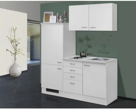 Flex Well Auszugunterschrank Wito BxTxH 50 x 60 x 85 cm weiß matt zerlegt 00006974