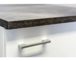 Flex Well Backofen/Kühlumbauschrank für 88er Einbaukühlschrank Lucca BxTxH 60 x 60 x 169 cm weiß matt zerlegt Anschlag reversibel 00011176