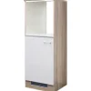 Flex Well Backofen/Kühlumbauschrank für 88er Einbaukühlschrank Samoa BxTxH 60 x 60 x 168,5 cm weiß matt zerlegt Anschlag reversibel 00011167