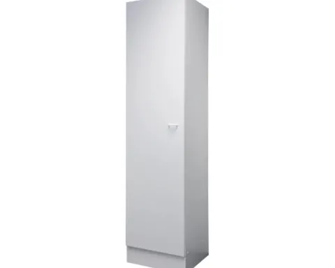 Flex Well - - BxTxH 50 x 50 x 200 cm weiß antifingerprint zerlegt Anschlag reversibel 00005341